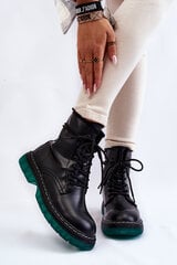 Aulinukai moterims Trinah BSB233002681, juodi kaina ir informacija | Aulinukai, ilgaauliai batai moterims | pigu.lt
