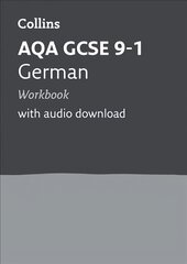 AQA GCSE 9-1 German Workbook: Ideal for Home Learning, 2022 and 2023 Exams цена и информация | Книги для подростков и молодежи | pigu.lt