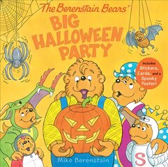 Berenstain Bears' Big Halloween Party: Includes Stickers, Cards, and a Spooky Poster! цена и информация | Книги для малышей | pigu.lt