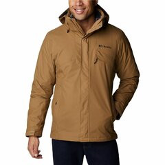 Мужская спортивная куртка Columbia Bugaboo II Коричневый цена и информация | Мужские куртки | pigu.lt