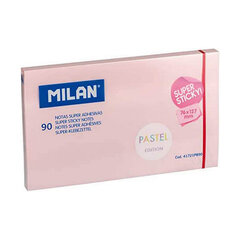 Клейкие листы Milan Pastel, 76 x 127 мм цена и информация | Kanceliarinės prekės | pigu.lt