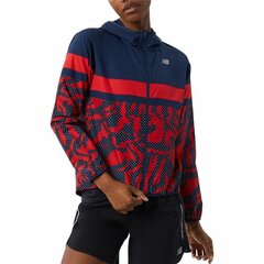 Женская спортивная куртка New Balance Printed Accelerate Синий цена и информация | Спортивная одежда для женщин | pigu.lt