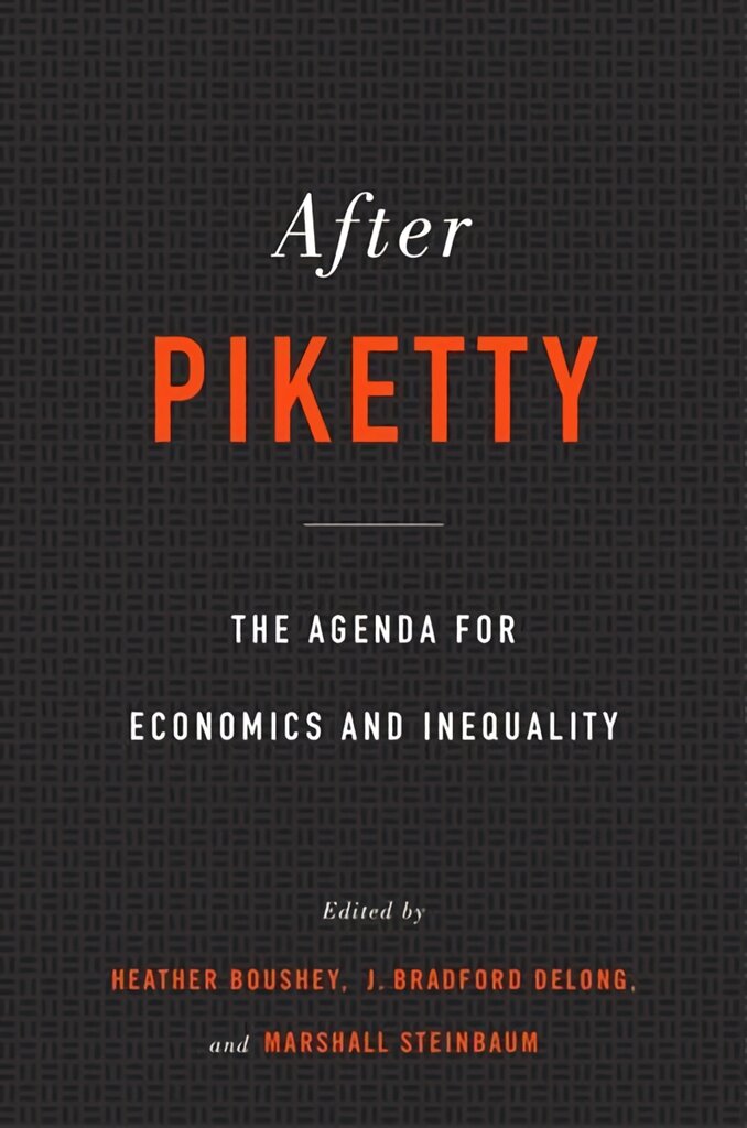 After Piketty: The Agenda for Economics and Inequality kaina ir informacija | Ekonomikos knygos | pigu.lt