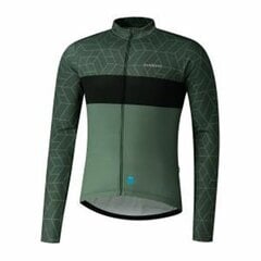 Мужская спортивная куртка Shimano Vertex Printed Зеленый цена и информация | Мужская спортивная одежда | pigu.lt