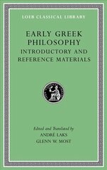 Early Greek Philosophy: Introductory and Reference Materials, Volume I цена и информация | Исторические книги | pigu.lt
