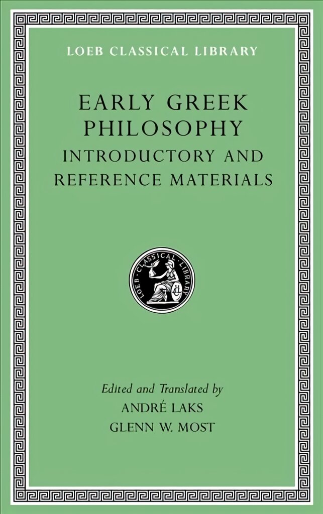 Early Greek Philosophy: Introductory and Reference Materials, Volume I kaina ir informacija | Istorinės knygos | pigu.lt