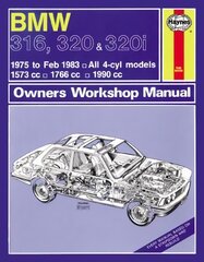 BMW 316, 320 & 320I: 1975-83 2nd Revised edition цена и информация | Путеводители, путешествия | pigu.lt