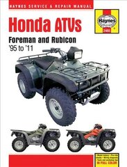 Honda Foreman ATV (95 -11): 1995-2011 kaina ir informacija | Kelionių vadovai, aprašymai | pigu.lt