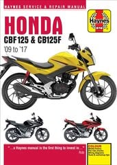 Honda CBF125 & CB125F ('09 To '17) kaina ir informacija | Kelionių vadovai, aprašymai | pigu.lt