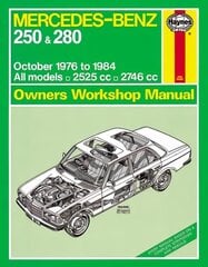 Mercedes-Benz 250 & 280 123 Series Petrol Owner's: 76-84 цена и информация | Путеводители, путешествия | pigu.lt