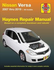 HM Nissan Versa 2007-2019: 2007 Thru 2019, All Models kaina ir informacija | Kelionių vadovai, aprašymai | pigu.lt