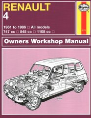 Renault 4: 61-86 5th Revised edition kaina ir informacija | Kelionių vadovai, aprašymai | pigu.lt