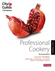 City & Guilds 7100 Diploma in Professional Cookery Level 1 Candidate Handbook, Revised Edition Revised edition, Level 1 , Candidate Handbook цена и информация | Развивающие книги | pigu.lt