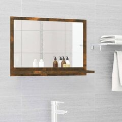 Vonios veidrodis, rudas kaina ir informacija | Vonios veidrodžiai | pigu.lt