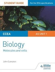 CCEA AS Unit 1 Biology Student Guide: Molecules and Cells цена и информация | Книги по экономике | pigu.lt