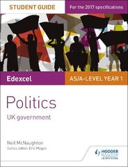 Edexcel AS/A-level Politics Student Guide 2: UK Government цена и информация | Книги по социальным наукам | pigu.lt