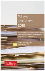 Tolley's Tax Cases 2019 kaina ir informacija | Ekonomikos knygos | pigu.lt