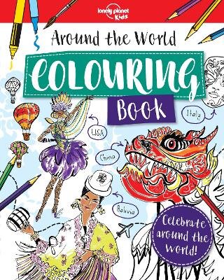 Lonely Planet Kids Around the World Colouring Book kaina ir informacija | Knygos mažiesiems | pigu.lt