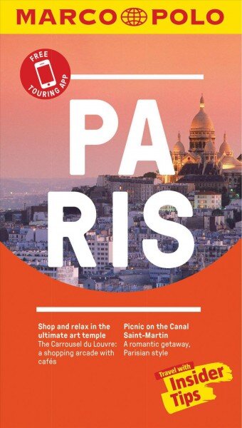 Paris Marco Polo Pocket Travel Guide - with pull out map kaina ir informacija | Kelionių vadovai, aprašymai | pigu.lt