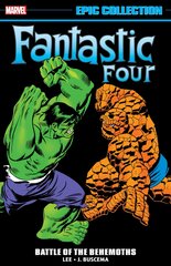 Fantastic Four Epic Collection: Battle Of The Behemoths цена и информация | Фантастика, фэнтези | pigu.lt