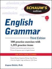 Schaum's Outline of English Grammar, Third Edition 3rd edition kaina ir informacija | Užsienio kalbos mokomoji medžiaga | pigu.lt