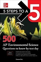 5 Steps to a 5: 500 AP Environmental Science Questions to Know by Test Day, Third Edition 3rd edition kaina ir informacija | Ekonomikos knygos | pigu.lt