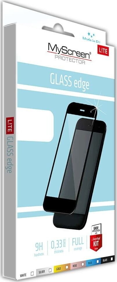 Apsauginis stiklas MS Diamond Glass Edge Lite FG Samsung A415 A41 kaina ir informacija | Apsauginės plėvelės telefonams | pigu.lt