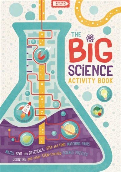 Big Science Activity Book: Fun, Fact-filled STEM Puzzles for Kids to Complete цена и информация | Knygos paaugliams ir jaunimui | pigu.lt