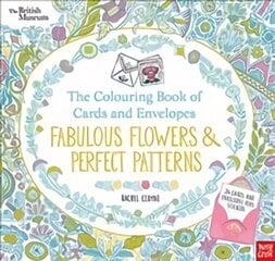 British Museum: The Colouring Book of Cards and Envelopes: Fabulous Flowers and Perfect Patterns kaina ir informacija | Knygos mažiesiems | pigu.lt