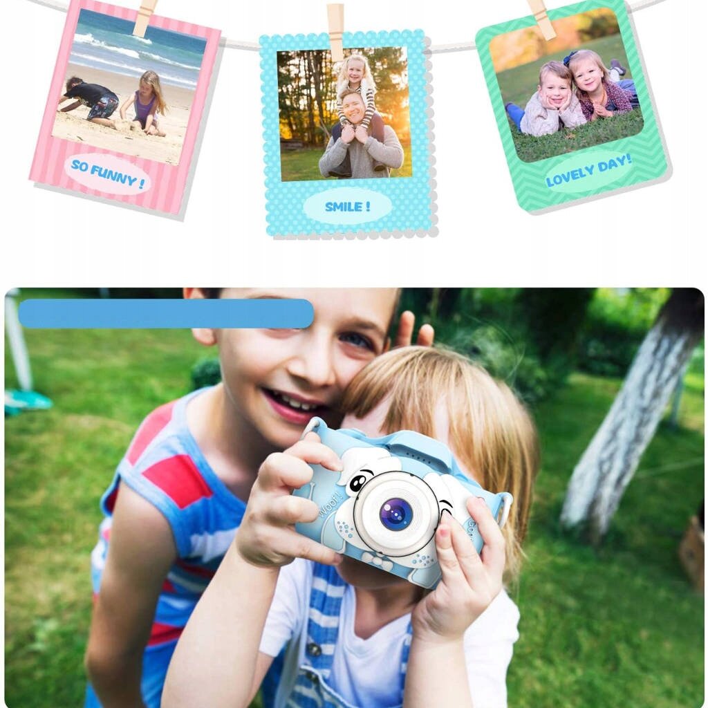 Skaitmeninis fotoaparatas Skaitmeninė kamera vaikams, melina цена и информация | Skaitmeniniai fotoaparatai | pigu.lt
