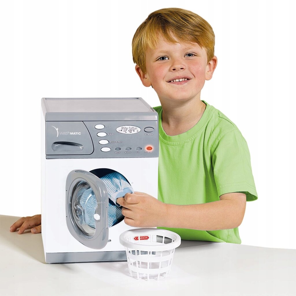 Vaikiška žaislinė skalbimo mašina kaina | pigu.lt