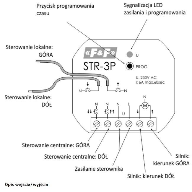 STR-3P universalus roletų valdiklis kaina ir informacija | Elektros jungikliai, rozetės | pigu.lt