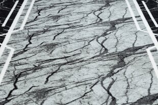 Ковровая дорожка Мрамор, каменно-серый, 110x670 см цена и информация | Ковры | pigu.lt