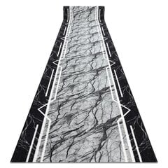 Kiliminis takas Marmuras, akmuo pilka, 110x680 cm kaina ir informacija | Kilimai | pigu.lt