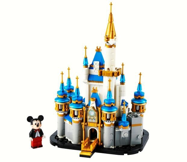 40478 LEGO® Disney Disnėjaus miniatiūrinė pilis цена и информация | Konstruktoriai ir kaladėlės | pigu.lt