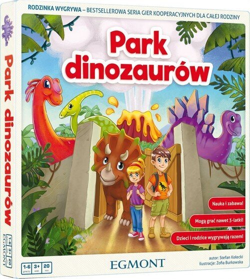 Stalo žaidimas Egmont Dinozaurų parkas, PL цена и информация | Stalo žaidimai, galvosūkiai | pigu.lt