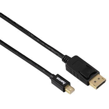 Hama 00054563 DisplayPort/Mini DisplayPort, 1.8m kaina ir informacija | Kabeliai ir laidai | pigu.lt