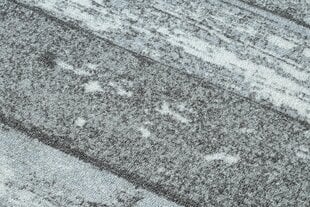 Ковровая дорожка Deski, узор линии, серый цвет, 120x830 см цена и информация | Ковры | pigu.lt