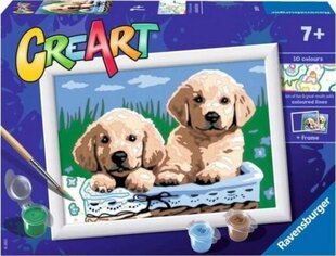 Набор для раскрашивания по номерам Ravensburger CreArt Успокойся цена и информация | Живопись по номерам | pigu.lt