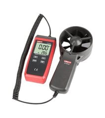 Anemometras su temperatūros indikacija Uni-T UT363S цена и информация | Метеорологические станции, термометры | pigu.lt