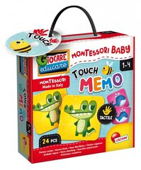 Atminties žaidimas Montessori Baby Touch kaina ir informacija | Stalo žaidimai, galvosūkiai | pigu.lt