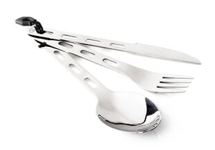 GSI GLACIER STAINLESS 3 PC RING CUTLERY цена и информация | Котелки, туристическая посуда и приборы | pigu.lt