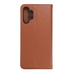 TelForceOne Geniune Leather Samsung A13 4G brown kaina ir informacija | Telefono dėklai | pigu.lt