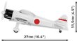 Surenkamas modelis Mitsubishi A6M2 Zer-Sen Cobi, 5729, 347 d. kaina ir informacija | Konstruktoriai ir kaladėlės | pigu.lt