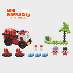 Конструктор Marioinex Micro Waffle Пожарная машина, 80 д.  цена и информация | Конструкторы и кубики | pigu.lt
