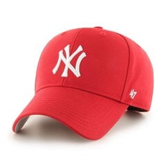 Mlb new york yankees 47 brand b-rac17ctp-rd unisex raudona unisex red цена и информация | Женские шапки | pigu.lt