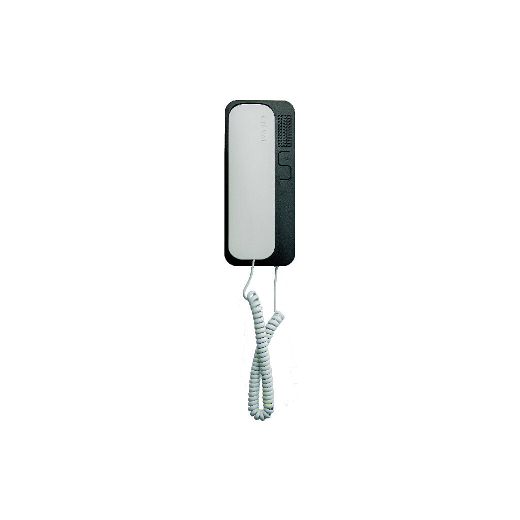 Vidinis telefonas (unifonas) Cyfral Smart White-Black цена и информация | Domofonai | pigu.lt