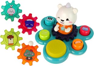 Интерактивная игрушка «Медведь Ритм Барабан» цена и информация | Развивающие игрушки | pigu.lt