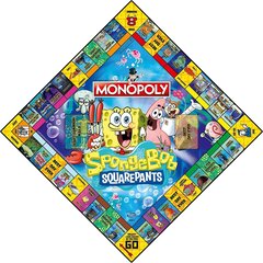 Monopolis Spongebob Squarepants leidimas kaina ir informacija | Stalo žaidimai, galvosūkiai | pigu.lt