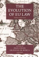 Evolution of EU Law 3rd Revised edition цена и информация | Книги по экономике | pigu.lt